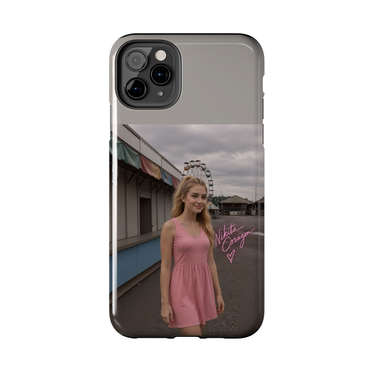 When My Anxiety Kicks In – Official Album Art Phone Case | Nikita Corazon