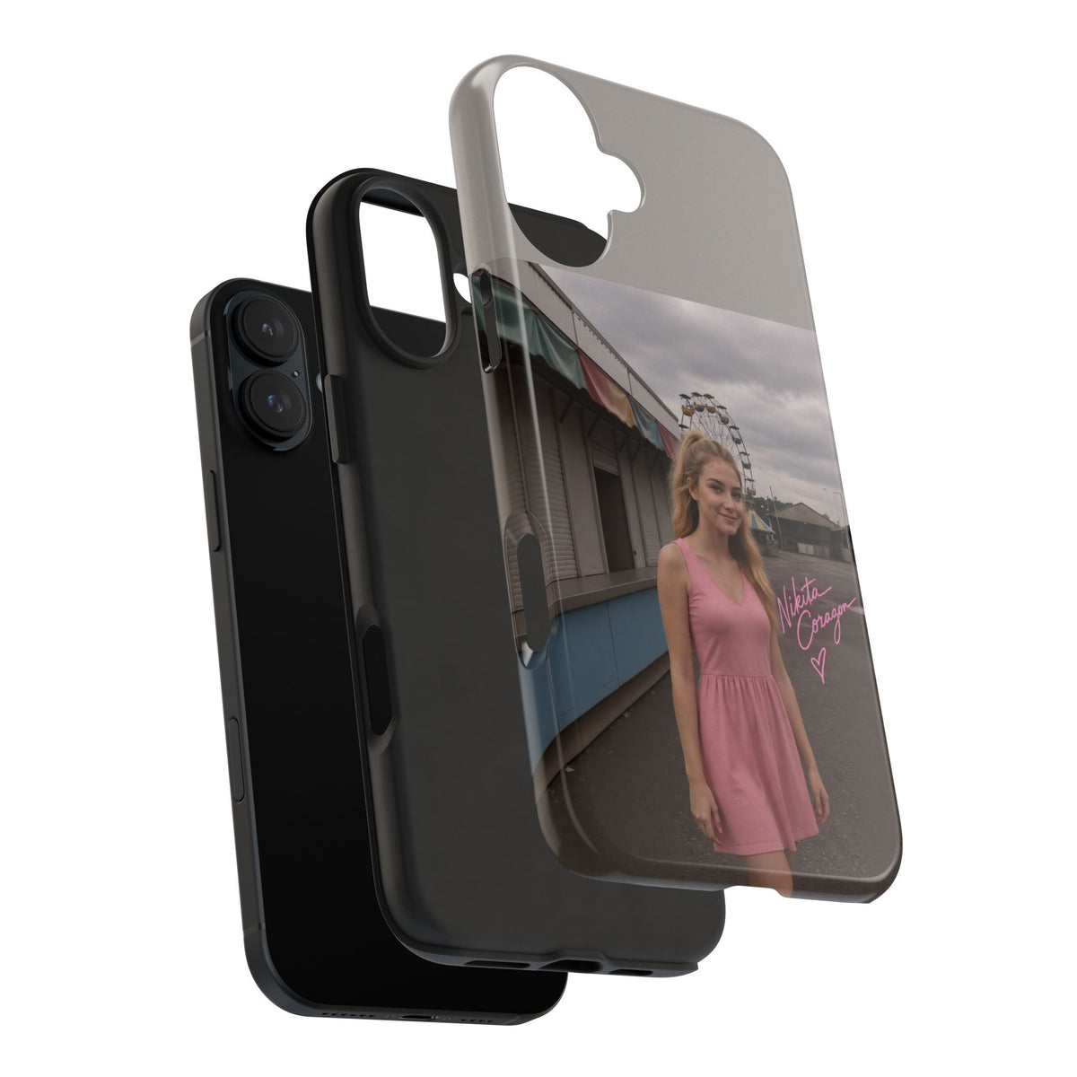 When My Anxiety Kicks In – Official Album Art Phone Case | Nikita Corazon