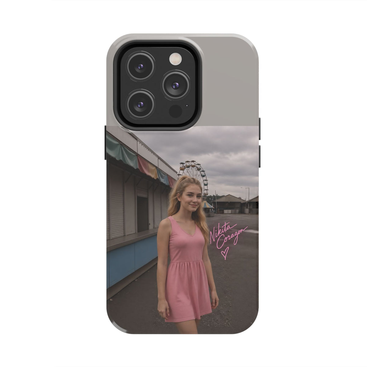 When My Anxiety Kicks In – Official Album Art Phone Case | Nikita Corazon