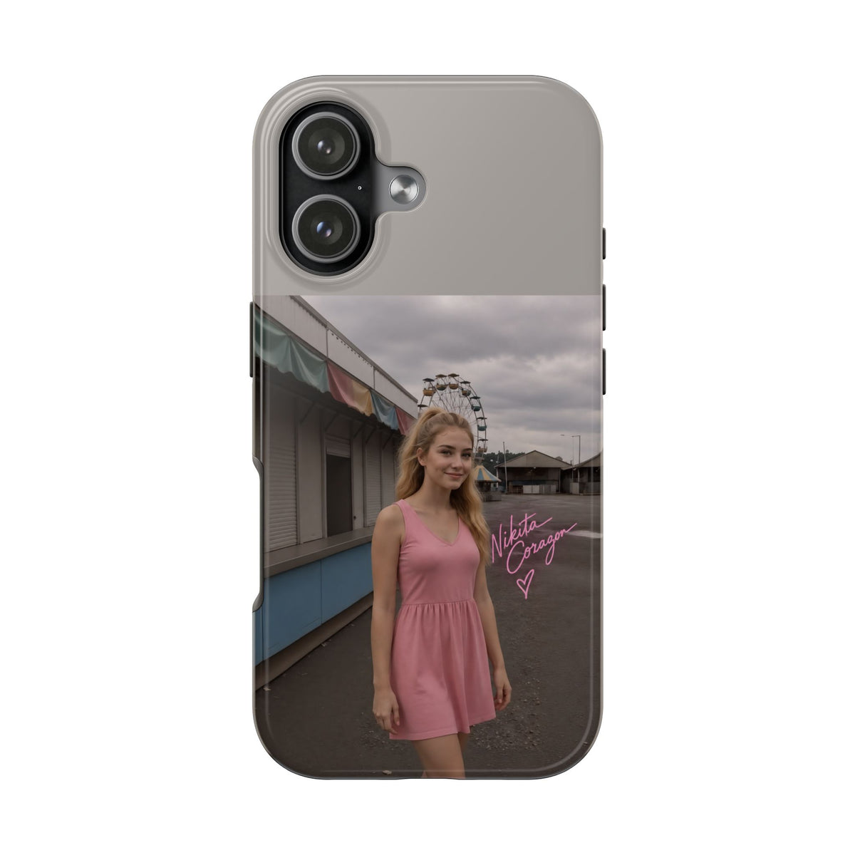 When My Anxiety Kicks In – Official Album Art Phone Case | Nikita Corazon