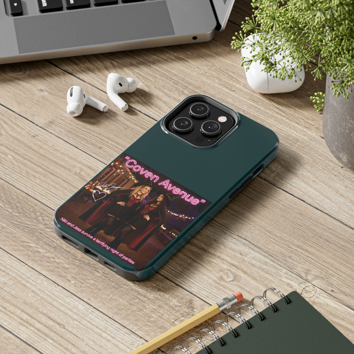 📱 Coven Avenue Official Album Art Full-Wrap Tough Phone Case