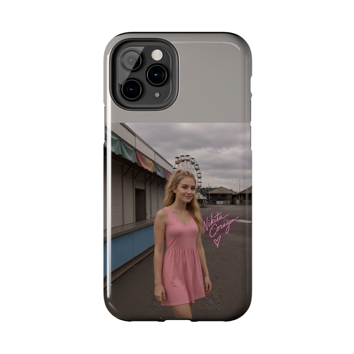 When My Anxiety Kicks In – Official Album Art Phone Case | Nikita Corazon