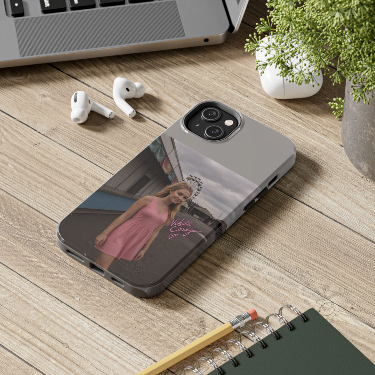 When My Anxiety Kicks In – Official Album Art Phone Case | Nikita Corazon