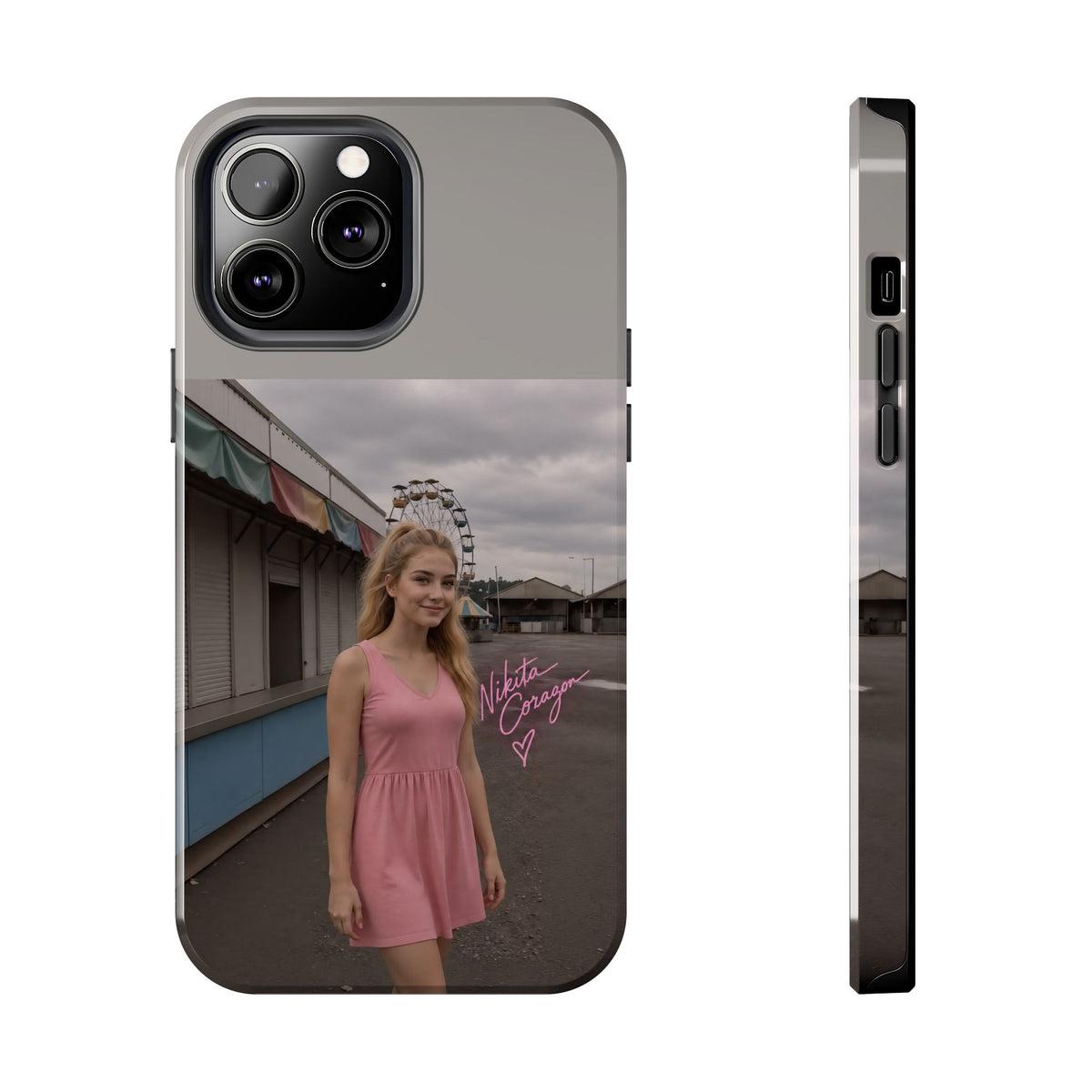 When My Anxiety Kicks In – Official Album Art Phone Case | Nikita Corazon