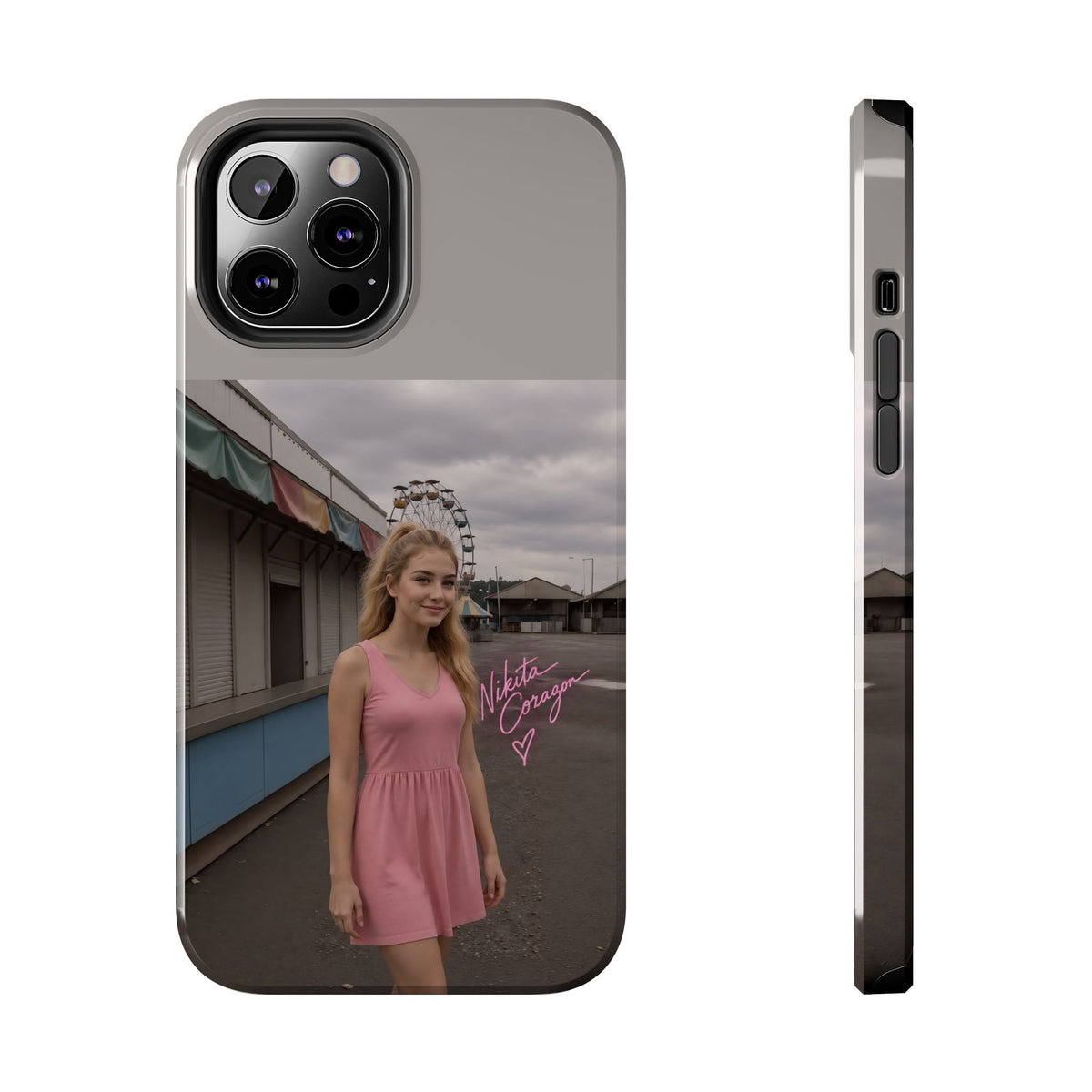 When My Anxiety Kicks In – Official Album Art Phone Case | Nikita Corazon