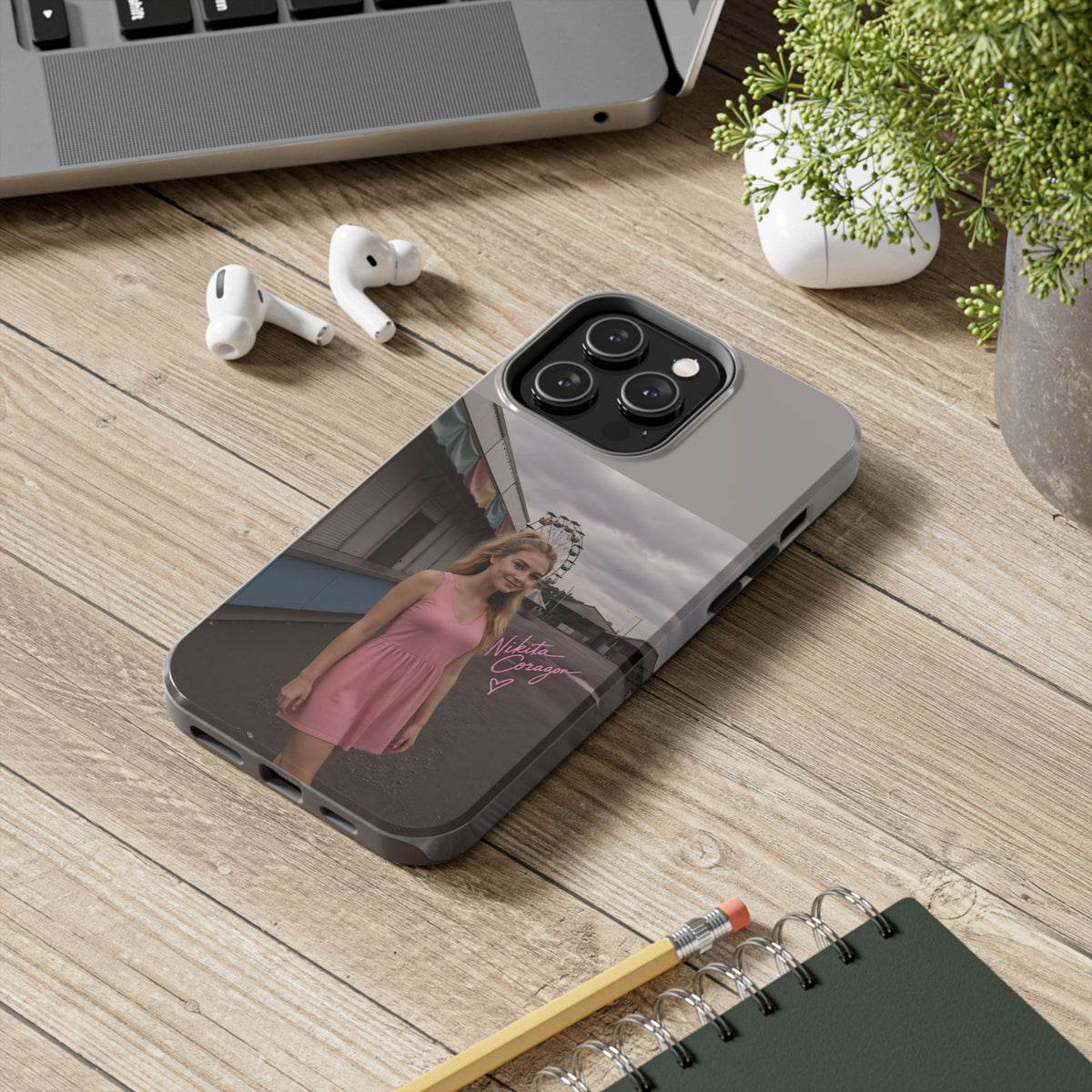 When My Anxiety Kicks In – Official Album Art Phone Case | Nikita Corazon
