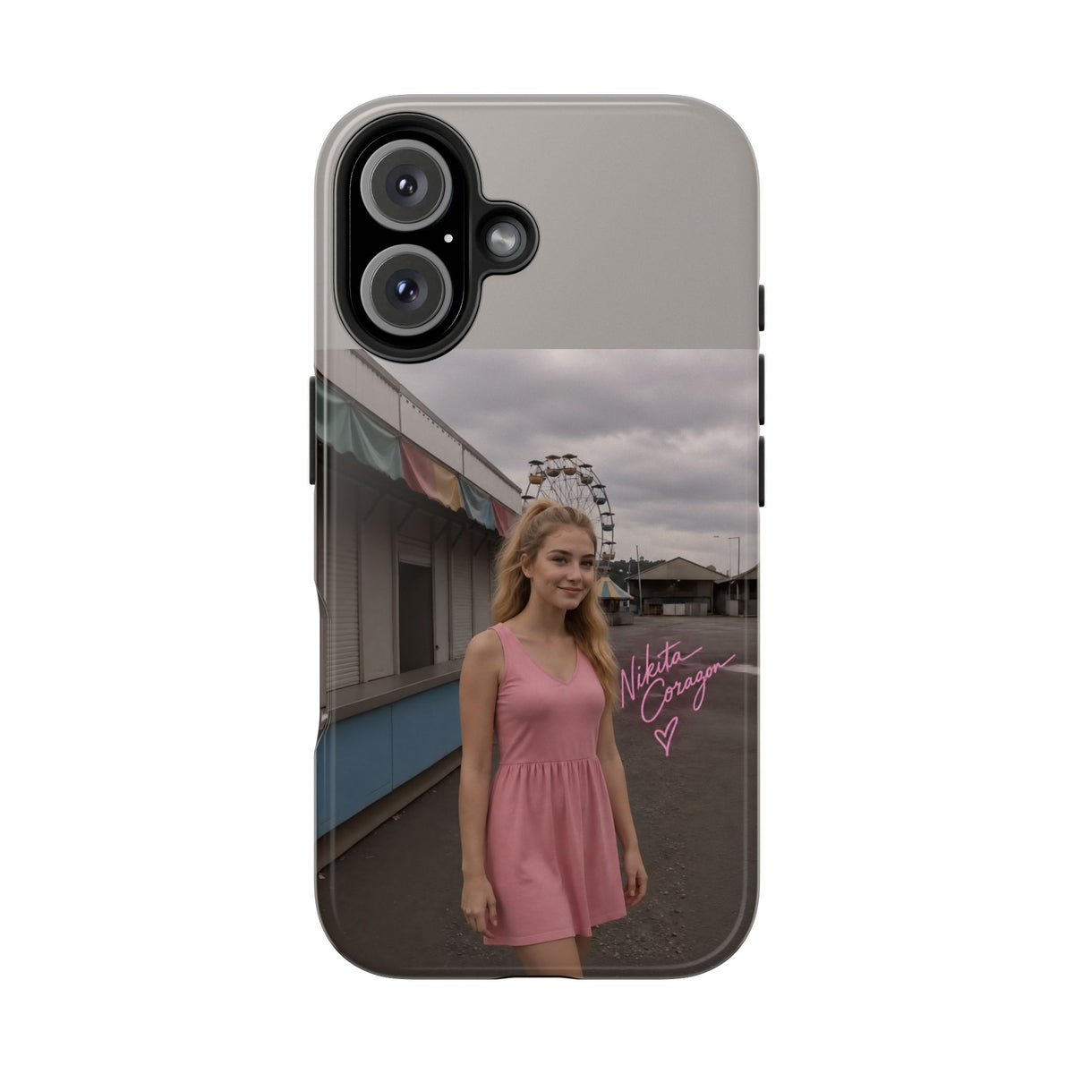 When My Anxiety Kicks In – Official Album Art Phone Case | Nikita Corazon