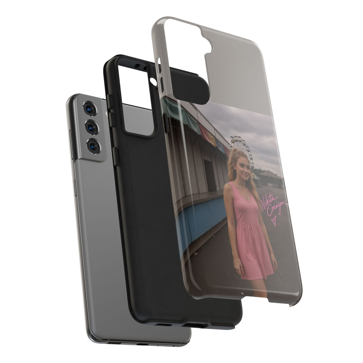 When My Anxiety Kicks In – Official Album Art Phone Case | Nikita Corazon