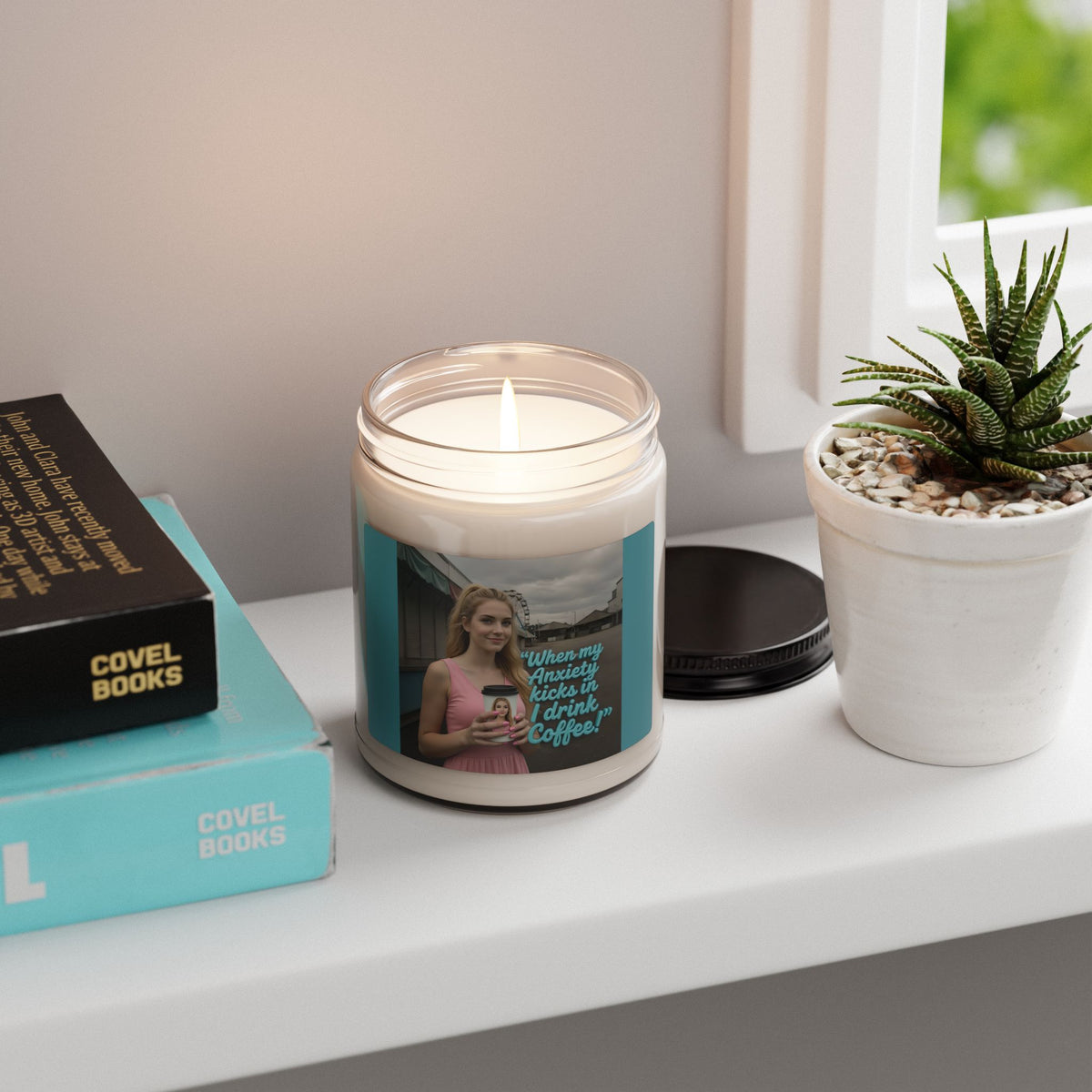 When my anxiety kicks in Soy Candle – "I Drink Coffee!" Special Edition Candle
