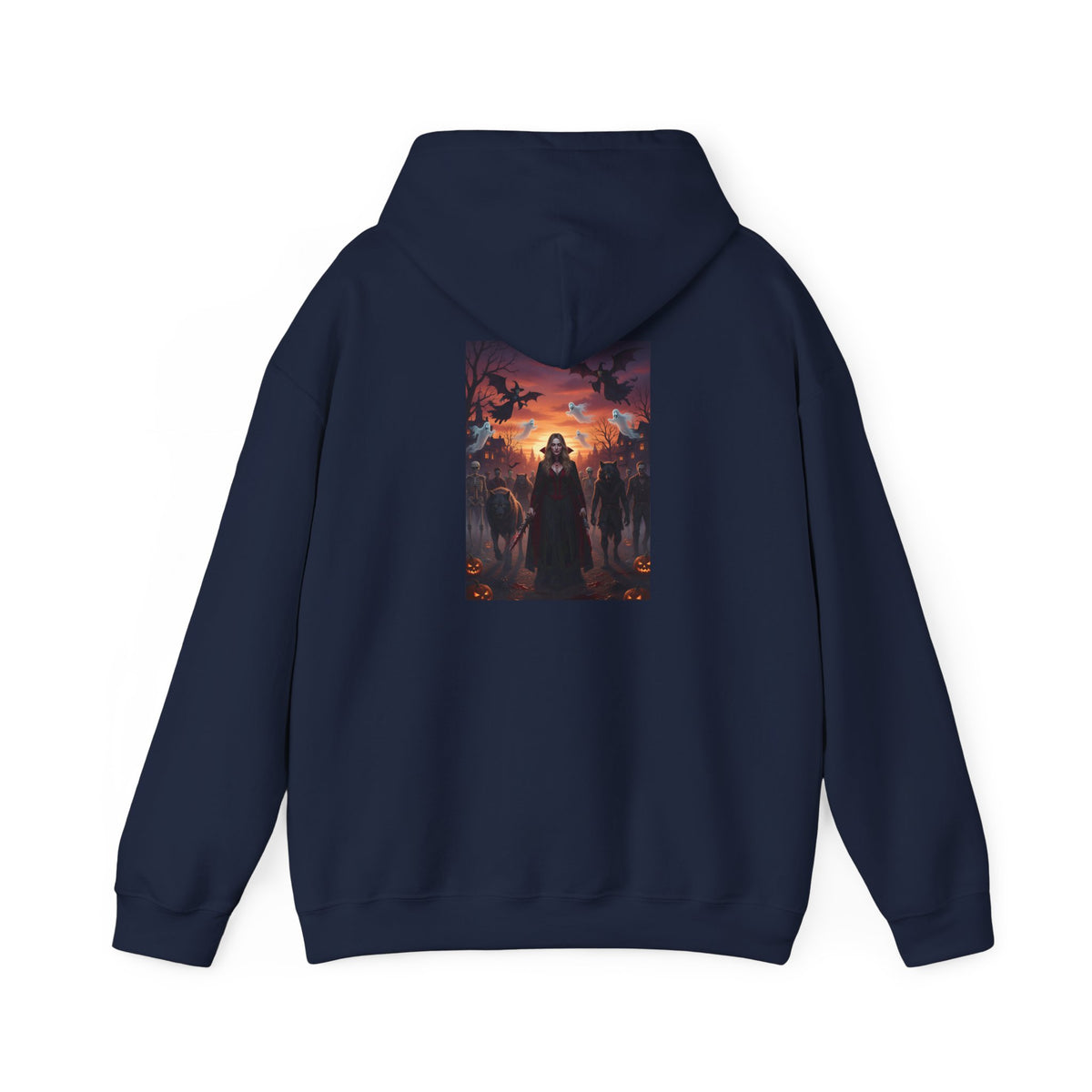 Halloween Fright – Official Album Art Back-Print Hoodie