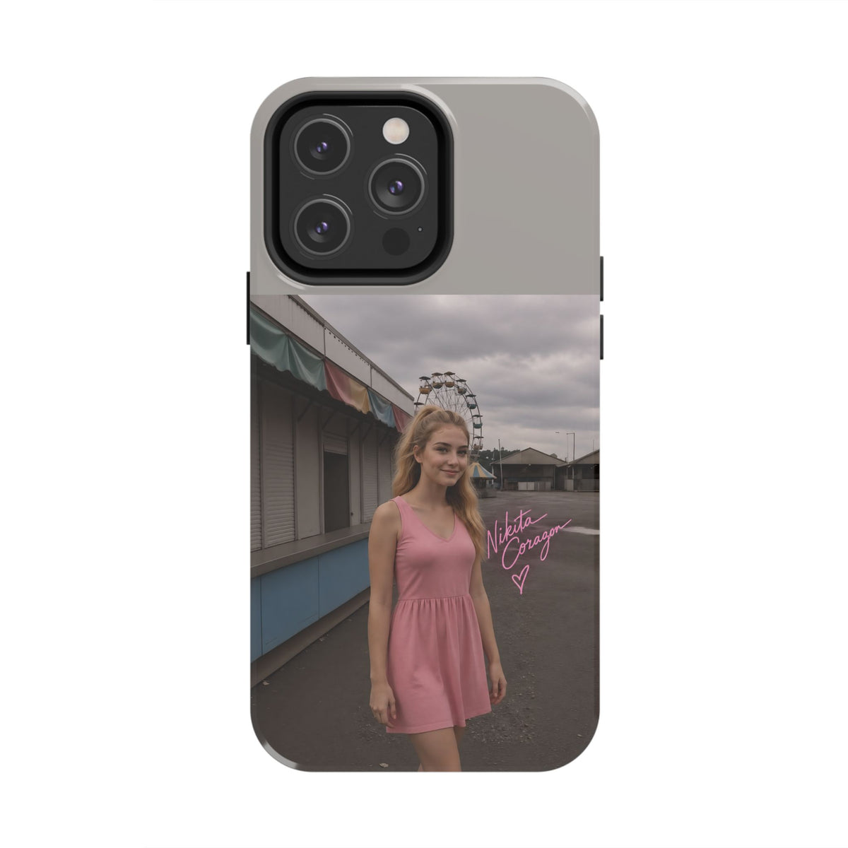 When My Anxiety Kicks In – Official Album Art Phone Case | Nikita Corazon