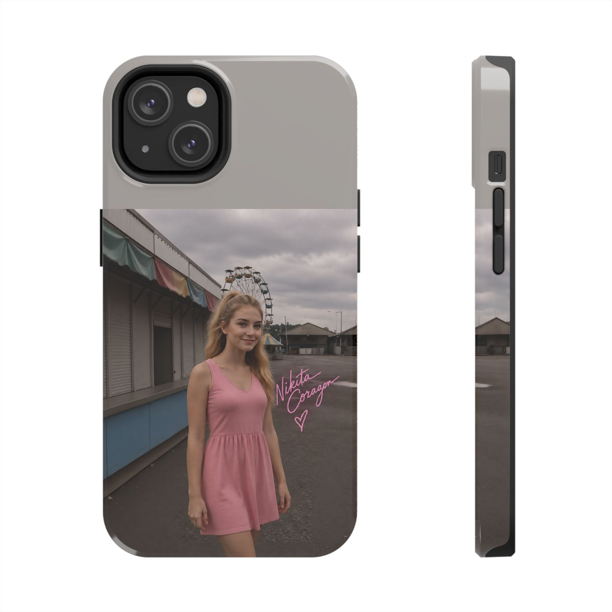 When My Anxiety Kicks In – Official Album Art Phone Case | Nikita Corazon