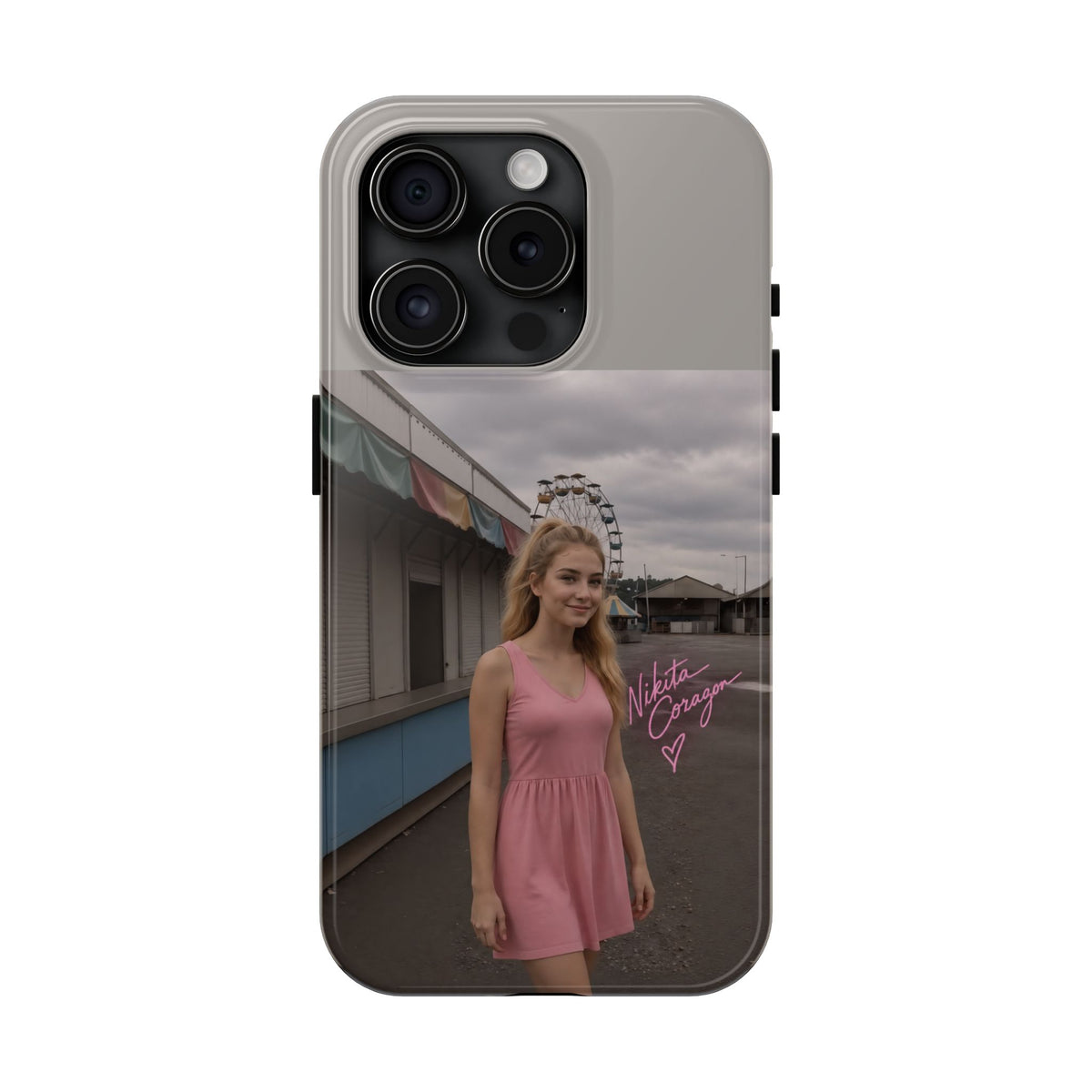 When My Anxiety Kicks In – Official Album Art Phone Case | Nikita Corazon
