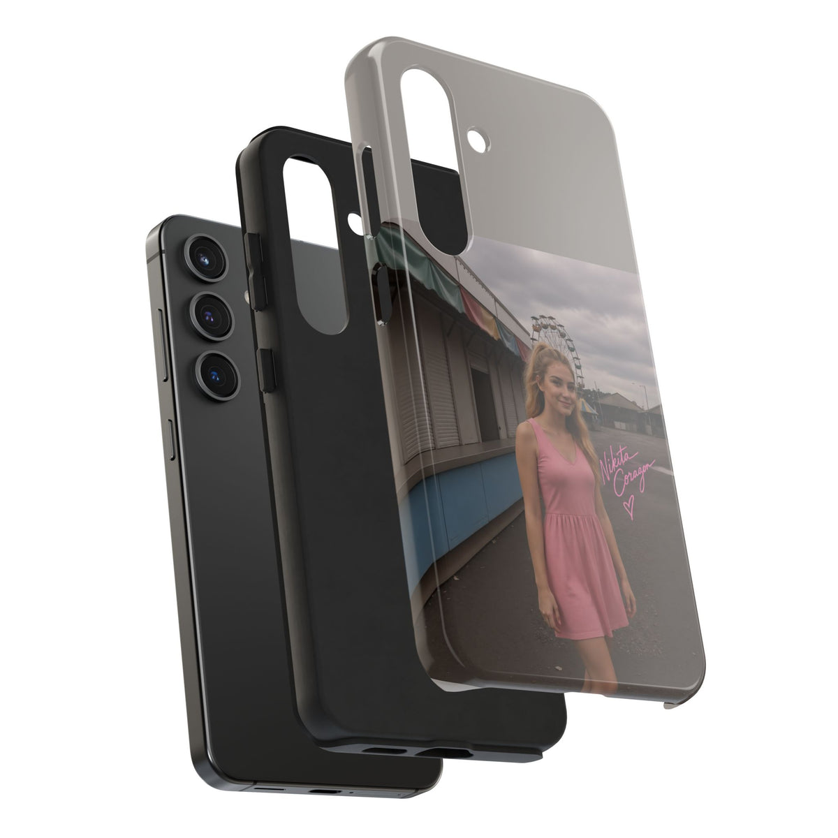 When My Anxiety Kicks In – Official Album Art Phone Case | Nikita Corazon