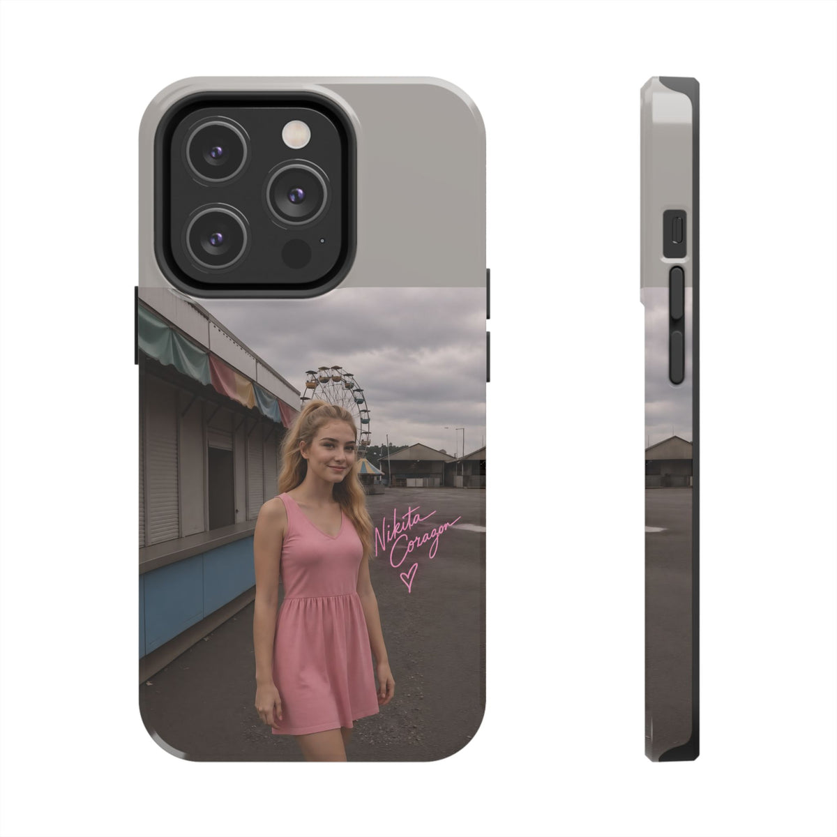 When My Anxiety Kicks In – Official Album Art Phone Case | Nikita Corazon