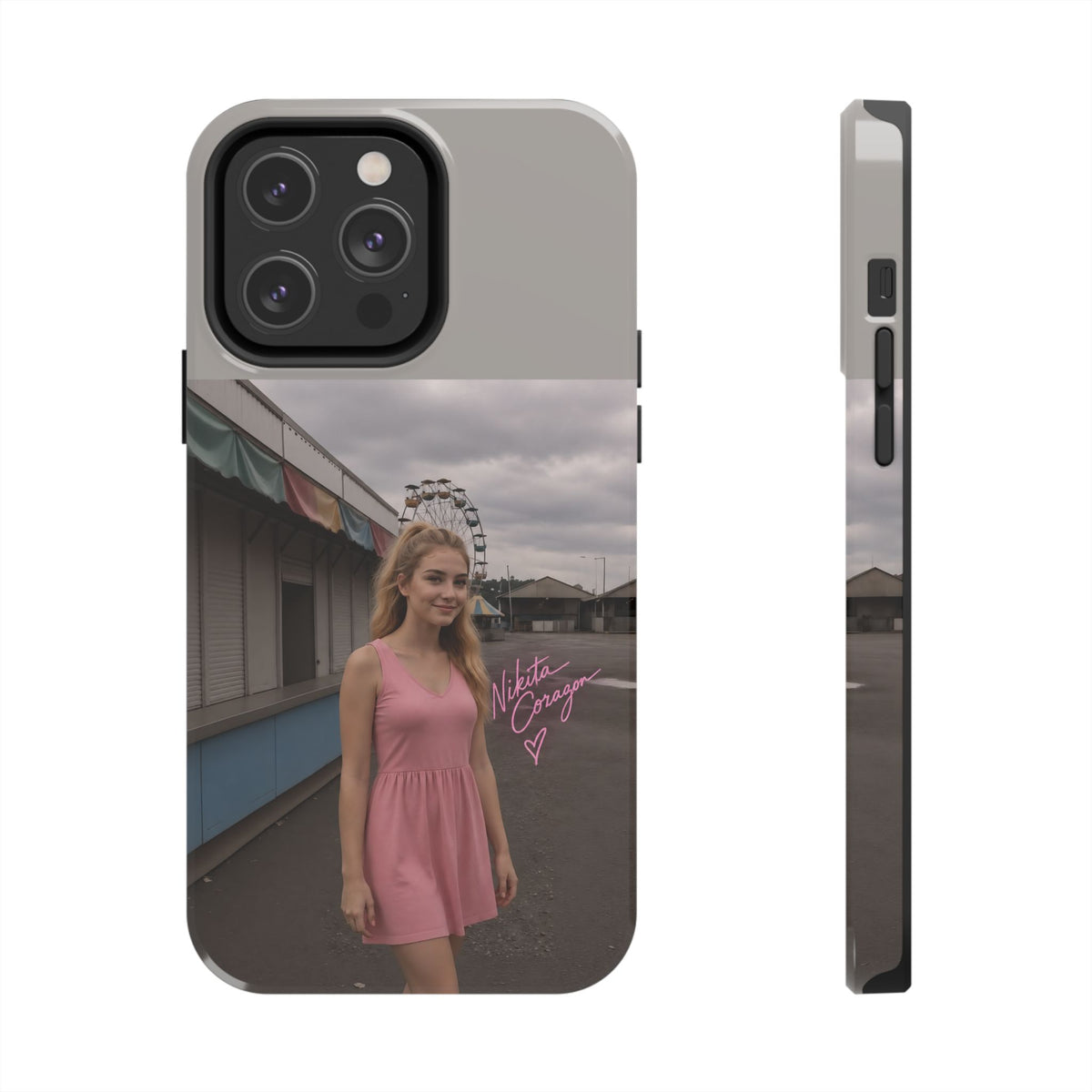 When My Anxiety Kicks In – Official Album Art Phone Case | Nikita Corazon