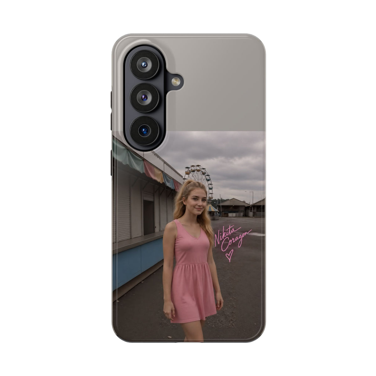 When My Anxiety Kicks In – Official Album Art Phone Case | Nikita Corazon