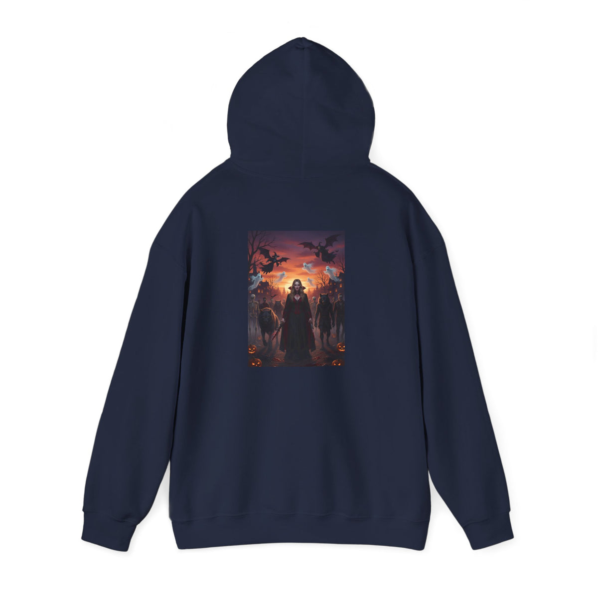 Halloween Fright – Official Album Art Back-Print Hoodie
