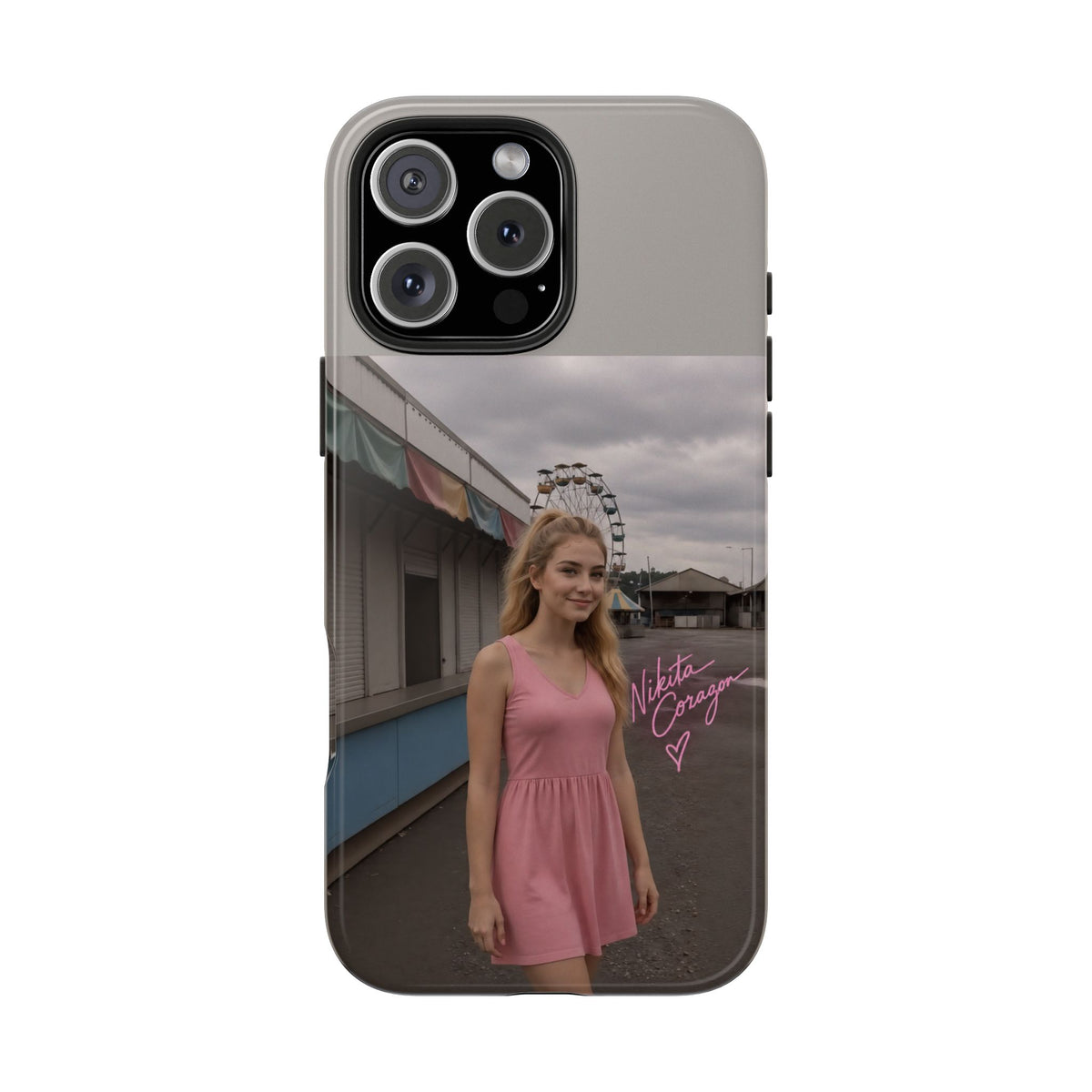 When My Anxiety Kicks In – Official Album Art Phone Case | Nikita Corazon