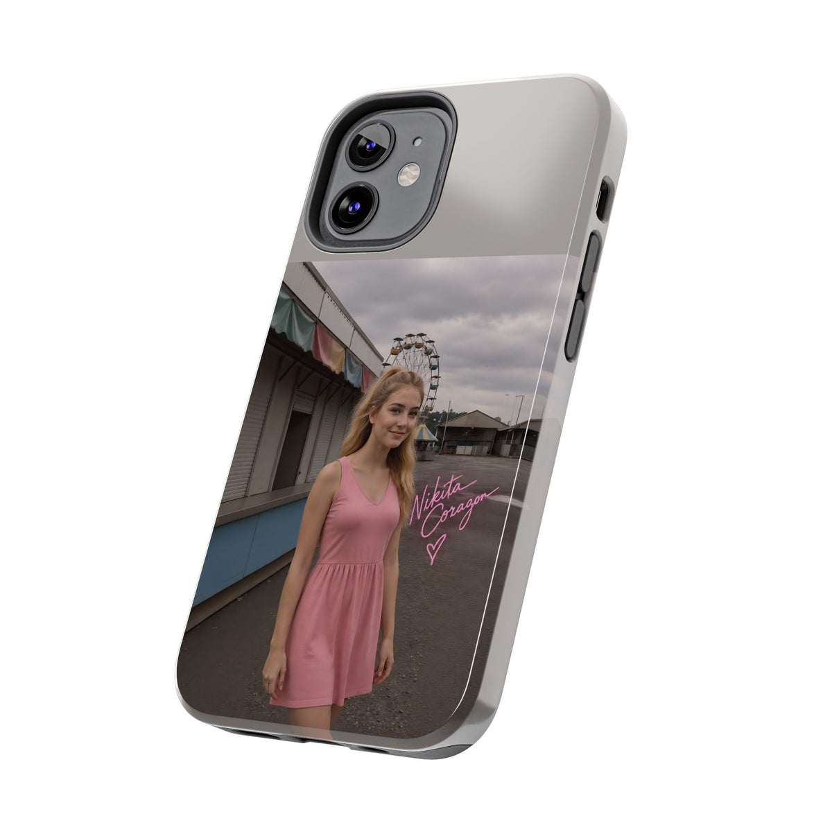 When My Anxiety Kicks In – Official Album Art Phone Case | Nikita Corazon