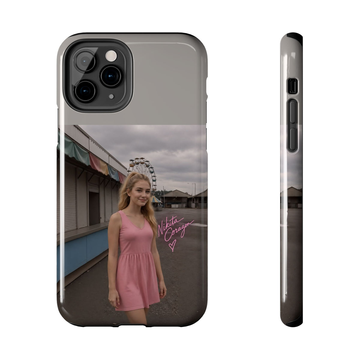 When My Anxiety Kicks In – Official Album Art Phone Case | Nikita Corazon