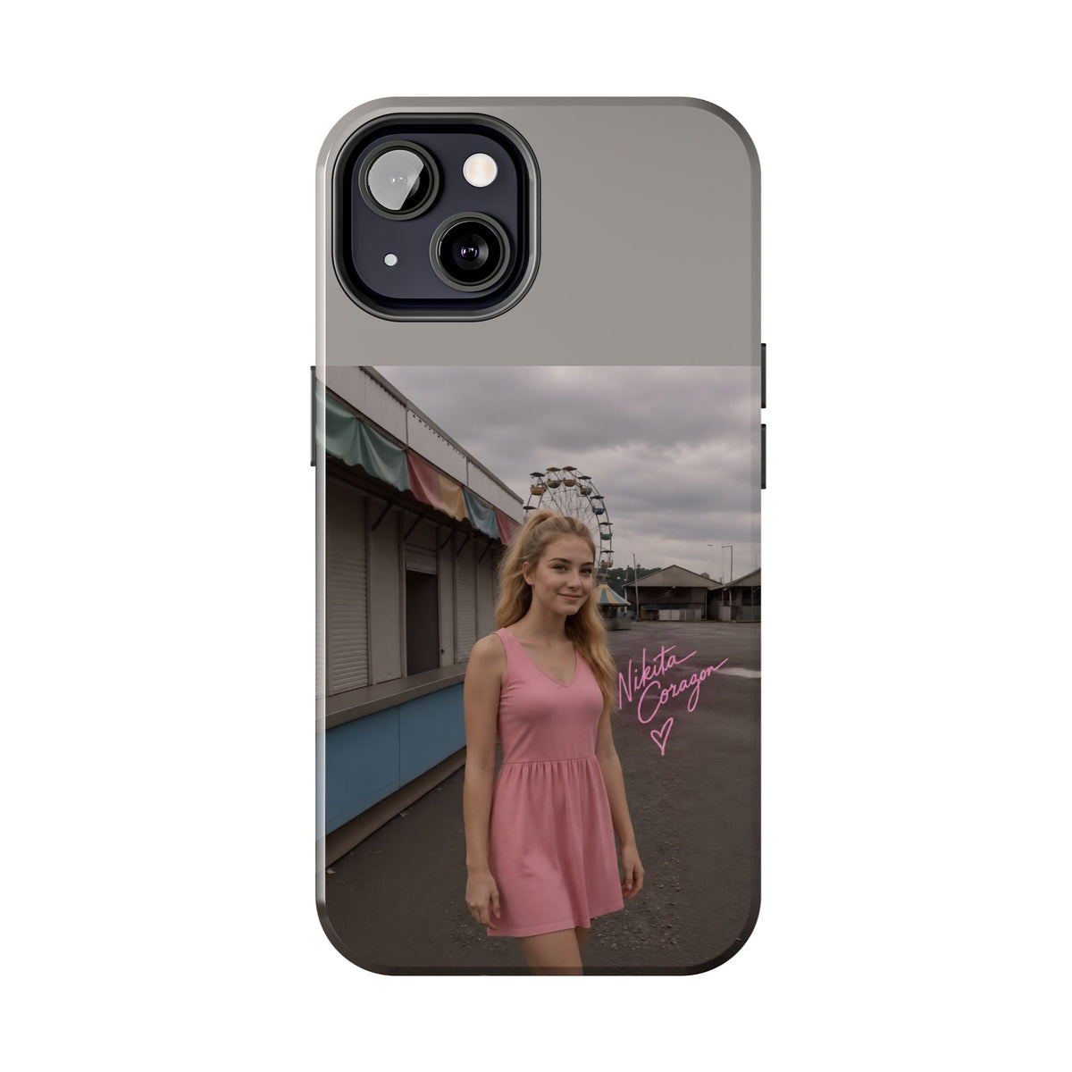 When My Anxiety Kicks In – Official Album Art Phone Case | Nikita Corazon