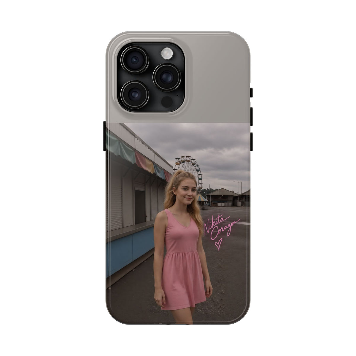 When My Anxiety Kicks In – Official Album Art Phone Case | Nikita Corazon