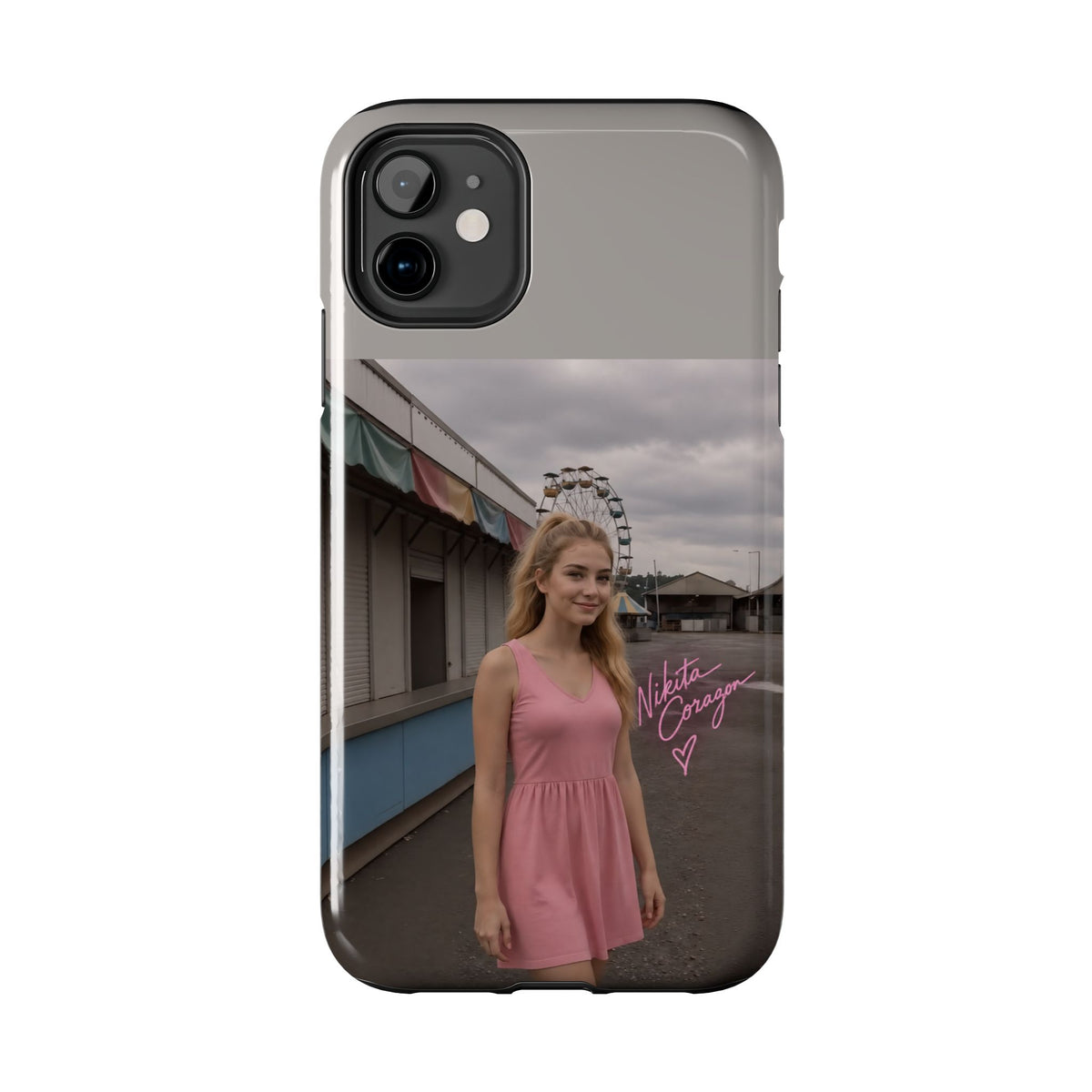 When My Anxiety Kicks In – Official Album Art Phone Case | Nikita Corazon