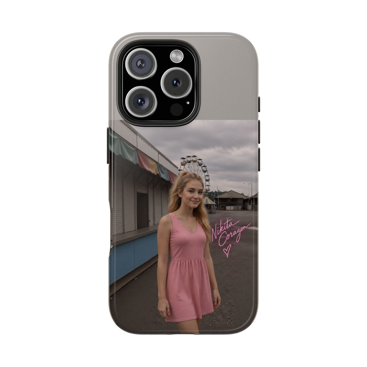 When My Anxiety Kicks In – Official Album Art Phone Case | Nikita Corazon