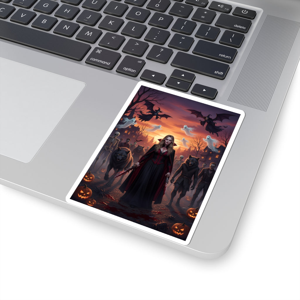Halloween Fright – Original Album Artwork Kiss-Cut Vinyl Sticker