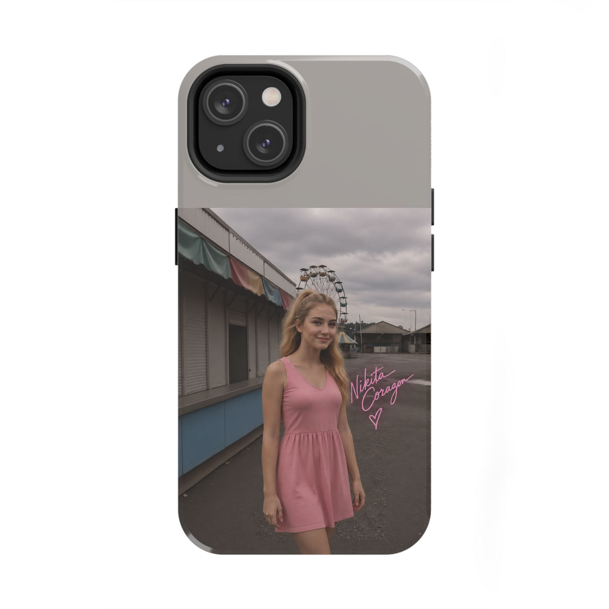 When My Anxiety Kicks In – Official Album Art Phone Case | Nikita Corazon