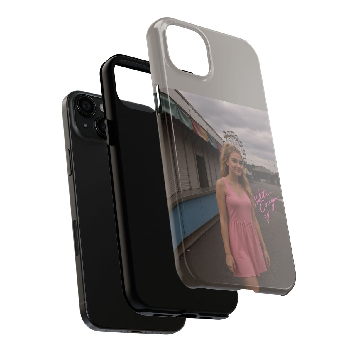When My Anxiety Kicks In – Official Album Art Phone Case | Nikita Corazon