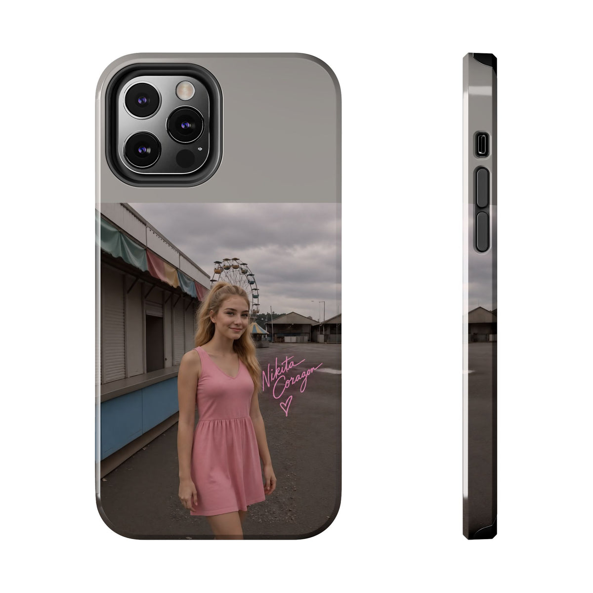When My Anxiety Kicks In – Official Album Art Phone Case | Nikita Corazon