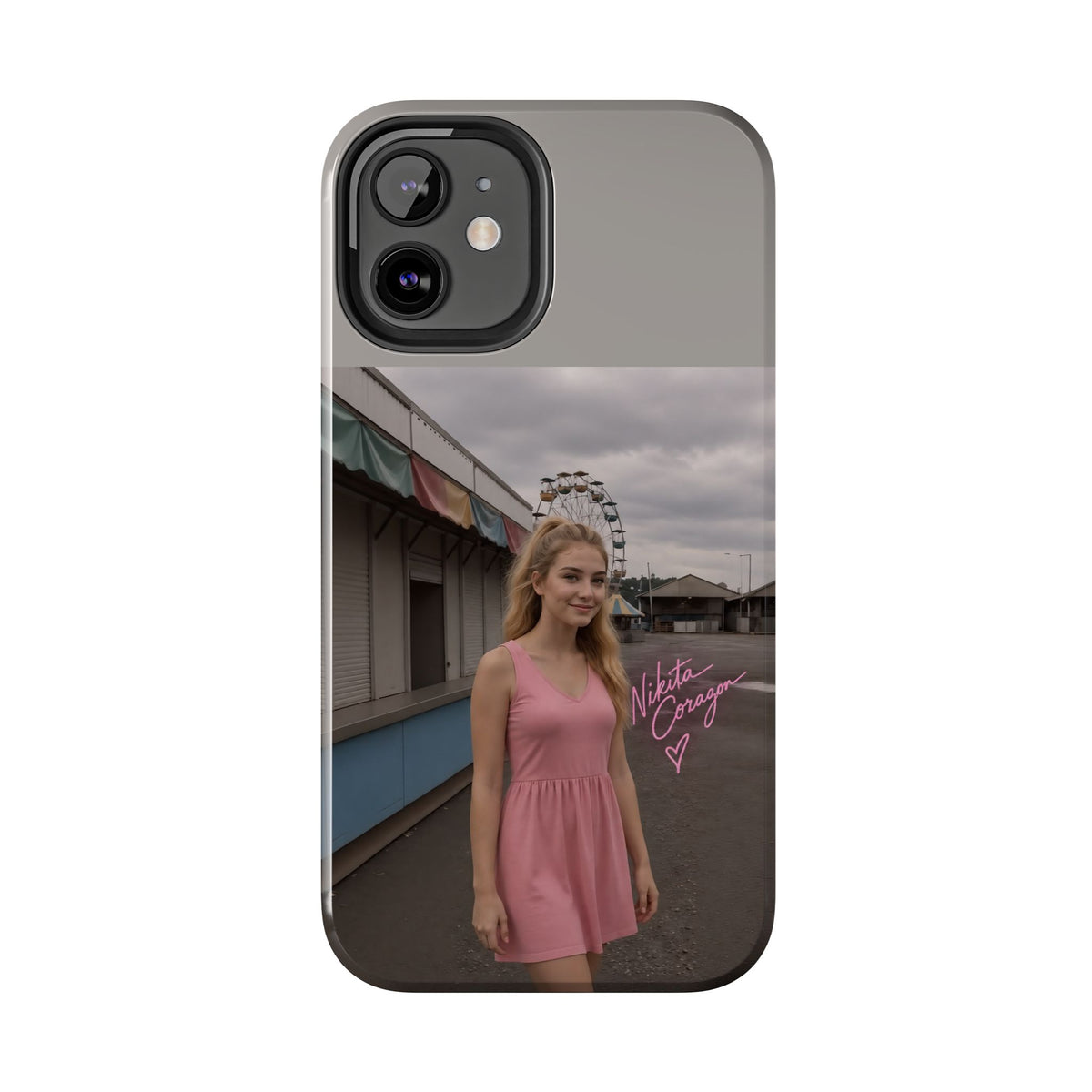 When My Anxiety Kicks In – Official Album Art Phone Case | Nikita Corazon