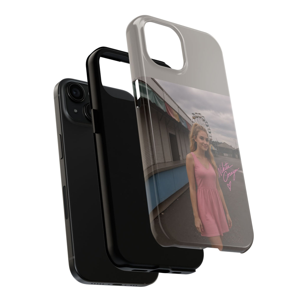 When My Anxiety Kicks In – Official Album Art Phone Case | Nikita Corazon
